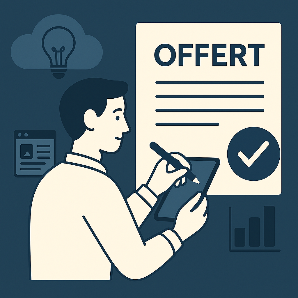 Offertförfrågan för digitala tjänster, komplett guide och exempel